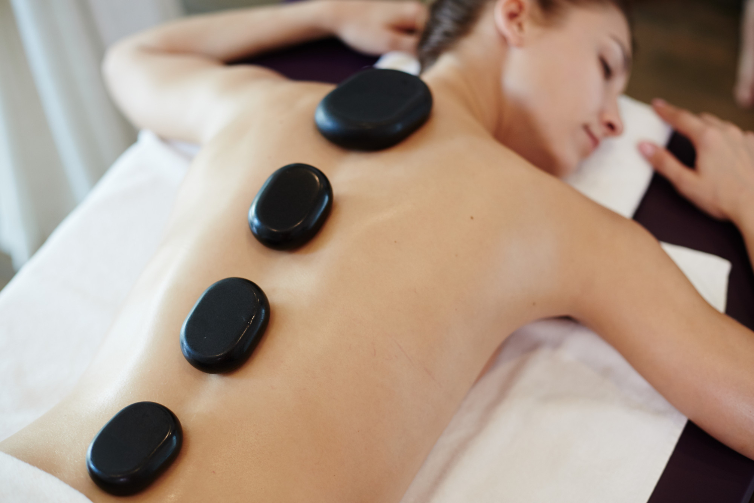 Hot Stone Massage Therapy in Fredericksburg