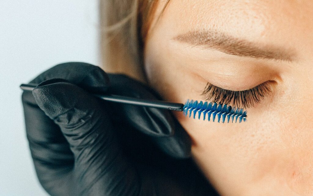 Enhance natural eyelashes without mascara near Fredericksburg, VA